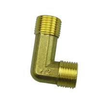 4 points to lengthen the outer wire elbow. Double outer teeth copper joints. A long and a short 90 degree right angle elbow. Fix the joint pipe elbow. Copper fittings