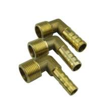 3 points outside the pagoda elbow Pagoda Tsui Copper outer teeth right angle pagoda joints Gas pipe joints Green head Copper fittings