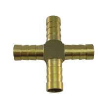 Copper four-way pagoda joint. Cross four forks. T-word. Copper joints Gas pipe joints. The hose hose is straight. Direct. Gas is inserted in four. Copper fittings