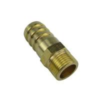 Zhongshuai copper joint 3/8" (3 points) copper outer wire pagoda Green head threaded air nozzle. Insert hose inner hole. Copper fittings.