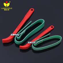 Adjustable machine belt wrench. 8-12 inch oil machine filter belt filter wrench. wrench. hardware tools