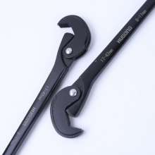 8-42 inch electrophoresis black universal wrench pipe wrench. hardware tools . Dual-purpose double-headed universal quick wrench. Universal wrench