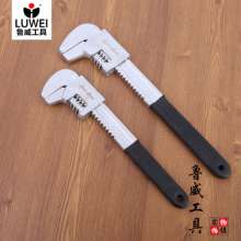 Luwei fast water pipe clamp F-type pipe wrench large opening. Use a pipe wrench opening. Universal wrench. hardware tools