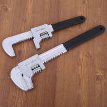 Luwei fast water pipe clamp F-type pipe wrench large opening. Use a pipe wrench opening. Universal wrench. hardware tools