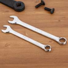 Lu Wei hardware metric dual-purpose wrench mirror auto repair manual opening plum wrench