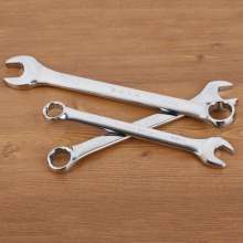 Lu Wei hardware metric dual-purpose wrench mirror auto repair manual opening plum wrench