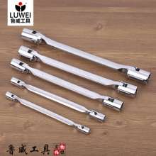 Luwei tool double-headed activity socket wrench. Chrome vanadium steel mirror hex socket wrench. hardware tools