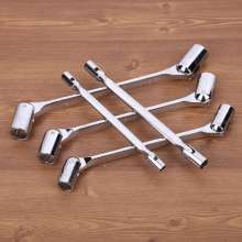 Luwei tool double-headed activity socket wrench. Chrome vanadium steel mirror hex socket wrench. hardware tools