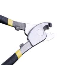 Luwei hardware tools manual cable cutter. 6 inch light wire cutters. Electrician shears. Cable break scissors. Knife