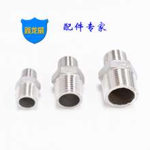 Factory direct stainless steel wire 304 internal connecting variable diameter outer wire joint double outer wire external thread conversion joint