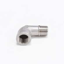 Factory direct stainless steel inner and outer teeth elbow 304 inner and outer wire elbow 90 degree casting thread elbow custom