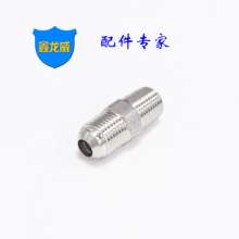 Factory direct stainless steel American straight force ancient high pressure fuel pipe transition joint 304 hydraulic joint flared horn