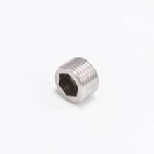 Factory direct stainless steel wire plug hex socket plug 304 plug throat plug wire hydraulic oil plug slumber