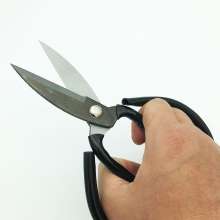 Scissors, big head scissors, leather scissors, industrial scissors, household civilian scissors, rust, pointed