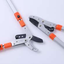 Ruwei retractable garden shears. Labor-saving fruit branch scissors. Aluminum handle tree cut. Garden scissors. scissors