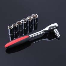 Lu Wei hardware tools 46 sets Auto repair kits Ratchet wrenches Chrome vanadium steel socket wrench set Hardware tools