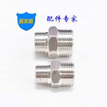 Factory direct stainless steel wire 201 internal connecting variable diameter outer wire joint double outer wire external thread conversion joint