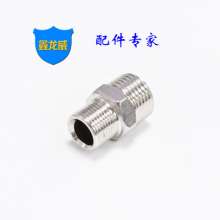 Factory direct stainless steel wire 201 internal connecting variable diameter outer wire joint double outer wire external thread conversion joint