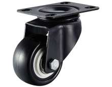 Universal wheel high-end shelf plastic movable wheel screw low center of gravity furniture   Caster wheel