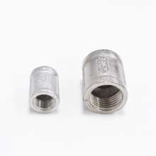 Factory direct stainless steel straight through 201 inner wire joint casting internal thread straight through wire joint custom