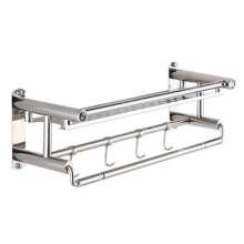 Bathroom towel rack. Stainless steel towel rack. Single bathroom shelf. Toilet storage rack. Bathroom hardware accessories Hotel supplies. Hotel supplies