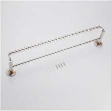Thick stainless steel high and low towel rails. Bathroom double pole bathroom towel rack. Toilet accessories hotel supplies YF011