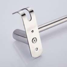 304 stainless steel single and double pole towel rack. A bathroom towel rack with hooks. Bathroom bathroom pendant. J hotel supplies YF013