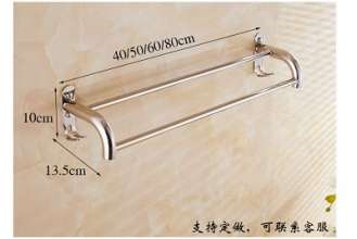 304 stainless steel single and double pole towel rack. A bathroom towel rack with hooks. Bathroom bathroom pendant. J hotel supplies YF013