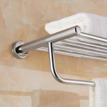 304 stainless steel towel rack. Hotel bathroom thick towel rack. Hotel bathroom hardware pendant. Hotel supplies hotel supplies YF014