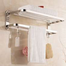 304 stainless steel towel rack. Folded towel rack. Bathroom shelf. Bathroom hardware pendant. Hotel Supplies . Hotel supplies YF016