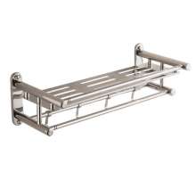 304 stainless steel racks. Double en-suite bathroom towel rack. Toilet wall mounted cosmetics rack. Hotel Supplies . Towel rack YF018