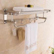 304 stainless steel racks. Bathroom towel storage rack. Multifunctional toilet towel rack. Bathroom wall hangings Hotel supplies YF019