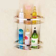 304 stainless steel bathroom double angle frame. Single bathroom shelf. Shelf. Bathroom thickened corner frame. Hotel supplies YF031