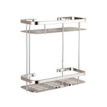 304 stainless steel square shelf. Bathroom toilet shelf. Thickened single-layer storage rack. Hotel supplies YF032
