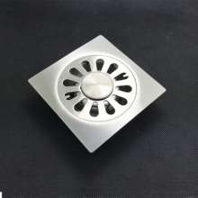 Square stainless steel floor drain. Self-sealing and odor-resistant floor drain. The bathroom is thickened with floor drains. Washing machine floor drain. Engineering single and double floor drain. Fl