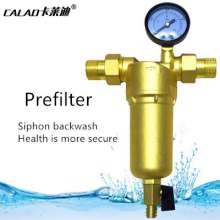 Full copper pre-filter. Water Purifier . High temperature geothermal heating filter. Backwash filter