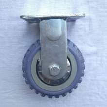 Heavy duty PVC hot wheels directional wheel Industrial PVC fixed wheel Load-bearing 200-400KG casters