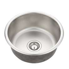 sink. Vegetable basin foreign trade sink Round stainless steel sink. Sink accessories. Single round bowl 4242 durable