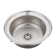 Stainless steel sink . sink . 4848 medium and high-end kitchen sink. Brand sink 5343 single basin sink