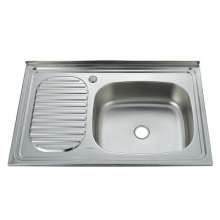 Supply export South American wash basin. Sink. South Africa good selling style 800*500 sink stainless steel sink sink 8050A