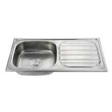 One stretch 8040 wash basin. Basin. sink. Kitchen sink. Sink stainless steel. Welding sink