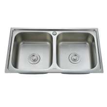 Bright and smooth 304 stainless steel sink. sink . Kitchen one stretched sink 7843 exported to Southeast Asia and other countries