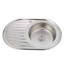 Stainless steel sink . sink . Kitchen manufacturer sink. Sink accessories. Washing basin. Russian sink 7750