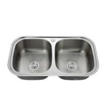 Manufacturers wholesale European and American stainless steel sinks. Kitchen sink. Stainless steel under the double basin 8046 high-end OEM 8046