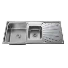 Stainless steel sink. sink  . Double sinks for the outlet sink. Kitchen factory wholesale engineering south america 10849