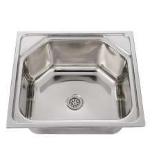 厂家供应厨房设施、水槽及配件、洗手盆 水槽 不锈钢单盆4641B