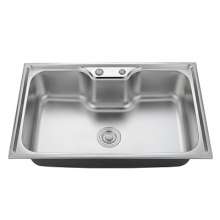 Handmade kitchen stainless steel sink. 8050B double tank washing dish home sink. Wholesale sink. Sink stainless steel