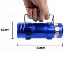 Solomon outdoor 18-hour battery glare night fishing lights factory wholesale charging blue and white light dual-source fishing lights. light. Lighting. Field light 5004