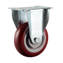Medium PU directional wheel Industrial Casters Polyurethane orientation Wheel type Jujube casters Load capacity 75KG-150KG