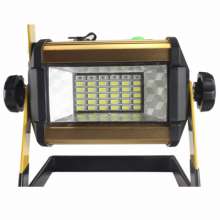 Solomon's new LED multi-function rechargeable floodlights. Camping lights. light . illumination. Outdoor Light. Emergency red and blue warning light portable waterproof grass lamp 1049
